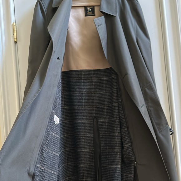 HART Schaffner & Marx Wool Lined Overcoat Sz42R - Picture 9 of 12